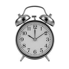 alarm clock isolated on white