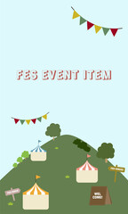 FES EVENT ITEM、フェスイベントに使えるアイテム