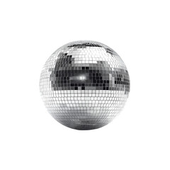 disco ball isolated on white