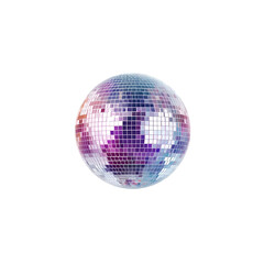 purple disco ball