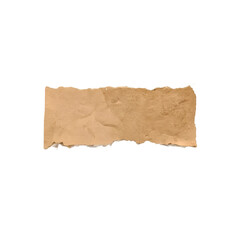 old paper isolated on white