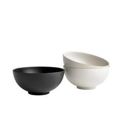 white bowl isolated on white background