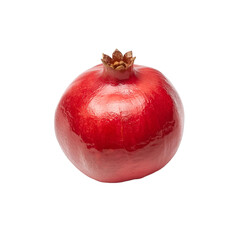 pomegranate isolated on white background