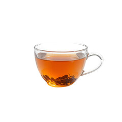 cup of tea isolated on white