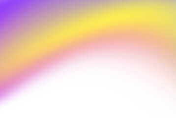 Obraz premium Abstract gradient swirl with purple yellow and pink hues flowing smoothly