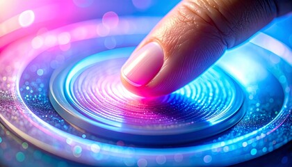 Fingerprint Scanning Technology - A Futuristic Security System.