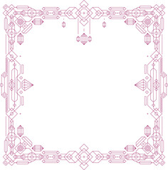 frame border vector or illustrator design	
