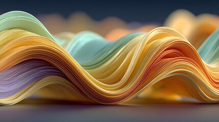 Rainbow arcs transparent ribbons high resolution picture