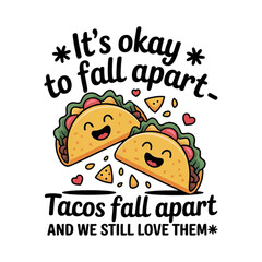 It's Okay to Fall Apart Cartoon