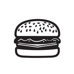 hamburger vector illustration