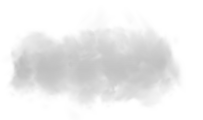 White gray smoke vapor fumes shapes transparent PNG, isolated background cutout. Misty effect
