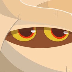 vector illustration of an eye with eyes