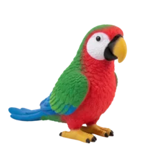 Fototapeten Papagei Colorful toy parrot for pirate and tropical concepts  © PNG Lab