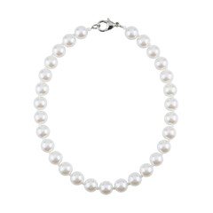 Elegant white pearl necklace for fashion and luxury