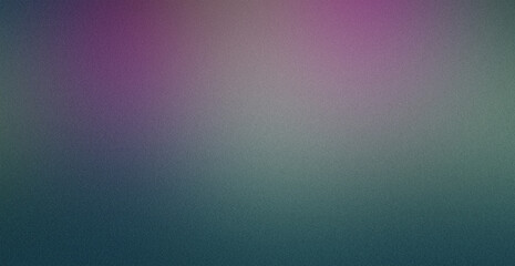 Fototapeta premium Green pink gradient background with smooth glowing grainy texture, abstract blur light pattern for poster cover header wallpaper design
