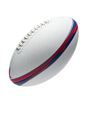 American football ball isolated on white background