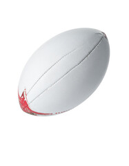 American football ball isolated on white background