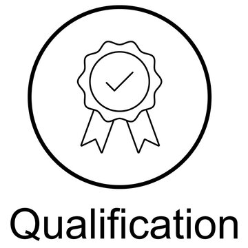 Qualification Icon, Power of Qualifications, Building Careers through Education, Enhancing Skills for Success, Qualifications that Define Excellence