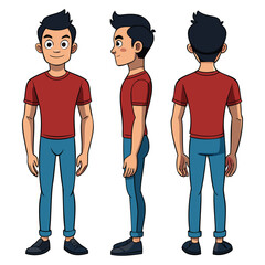 vector illustration of a man