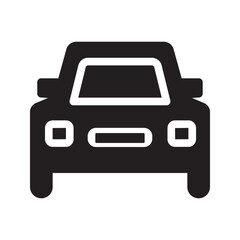 Car icon. Car icon silhouette