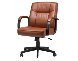 Modern brown office chair
