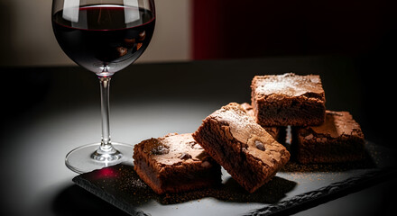 Chocolate Brownies And Wine: A Delicious Combination For Sophisticated Indulgence