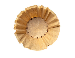 Empty coffee filter