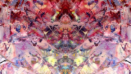 Abstract art background . Hand painting artwork on canvas .