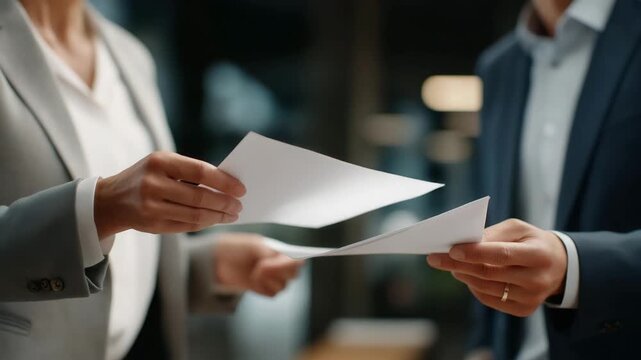 Close-up of jurors&rsquo; hands passing evidence sheets and highlighting critical points, symbolizing collaborative evaluation, attentive analysis, professional courtroom responsibility, impartial