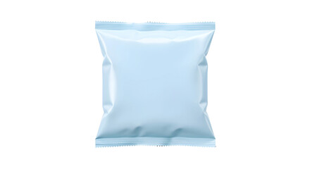  blank snack bag mockup for chips, crisps or food packaging. Isolated on transparent background, png