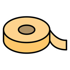 Electrical Tape Icon Vector Illustration