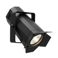 Studio Light Fixture with Directional Control Mounted Spotlight with Barn Doors