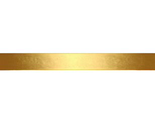 Gold ribbon banner against black background