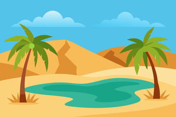 palm trees on the beach