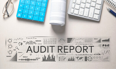 Concept of Audit Report. Business. Finance