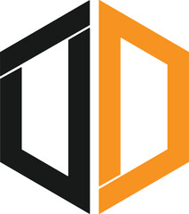 UD logo design. DU logo design. Creative logo design