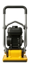 Fototapeta premium Lightweight foldable plate compactor for small-scale construction projects.