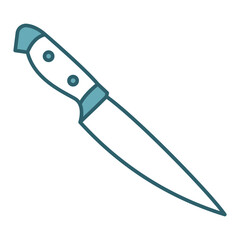 Knife Icon Vector Template Illustration