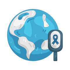 Illustration of World Diabetes Day