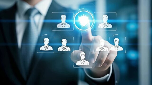 Data protection access control for employee profile