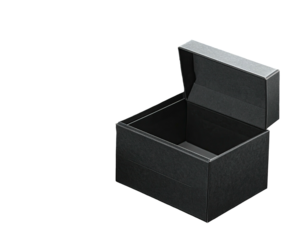 Open black box, 3D rendering