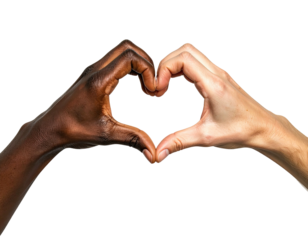 Two hands forming a heart shape (5)