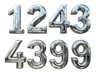 Set of metallic numbers (2)