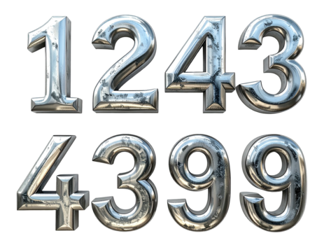 Set of metallic numbers (2)
