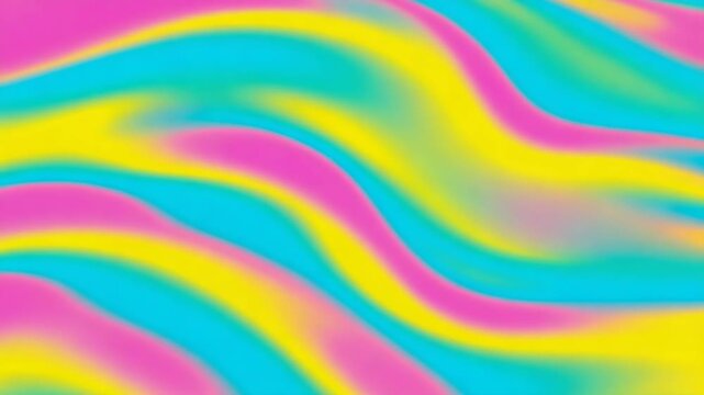vibrant neon psychedelic Undulating waves and curved lines flow across the frame in vertical and diagonal patterns