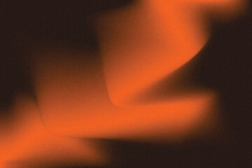 Abstract Warm Orange Grainy Gradient Texture Background. Soft Blur Texture Background Design with Smooth Atmospheric Glow