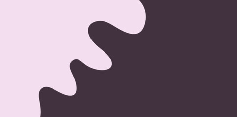 Abstract Wavy Jagged Line Background Vector Illustration. A dynamic, wavy line with multiple peaks and troughs dividing the space.