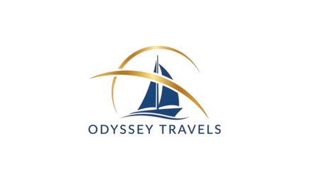 Sailing toward adventure with Odyssey Travels logo
