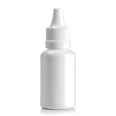 White medicine dropper bottle