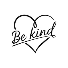 Be kind  .Vector EPS